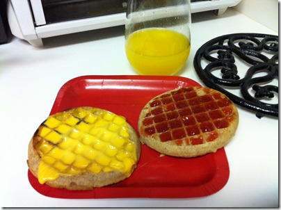 waffle sandwich