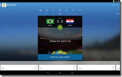 تطبيق FIFA لمتابعة نتائج و جداول مباريات كأس العالم 2014 لايف - سكرين شوت 1