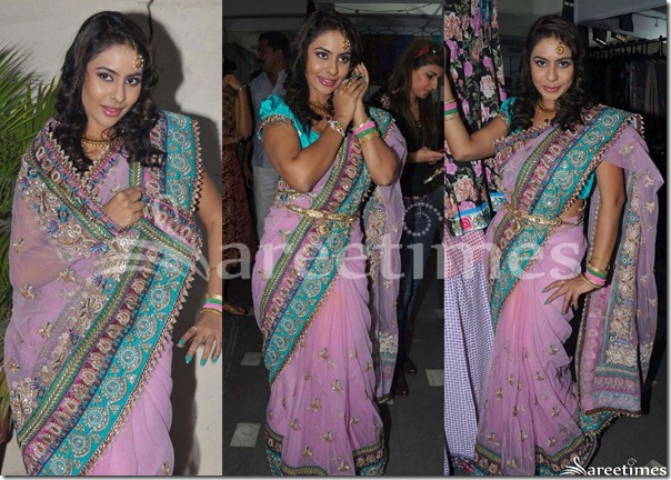 Sri_Lekha_Pink_Saree