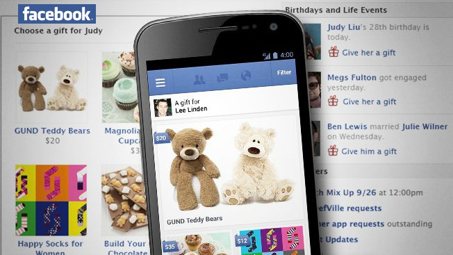 Facebook começa vender produtos reais para presentear amigos na rede social – FACEBOOK GIFT! facebook-gifts-vender-presentes
