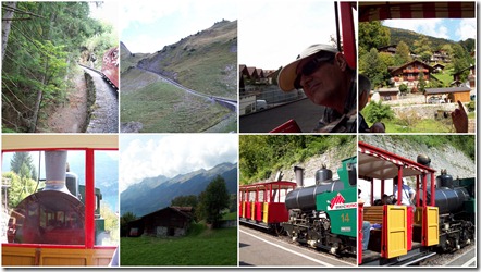 9-25-11 Switzerland - Brienz and steam train up to