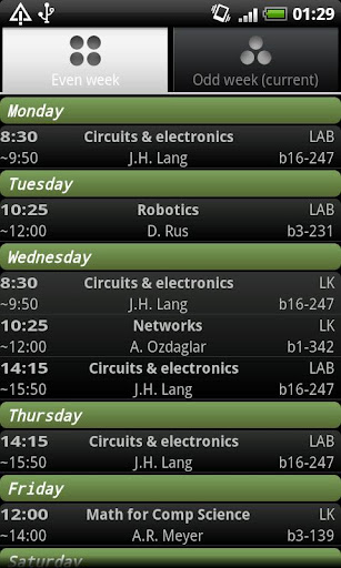 uTimetable Lite