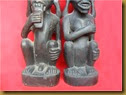 Sepasang patung asmat - kaki Sepasang patung asmat - kaki