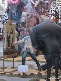 Falla Sueca-Literat Azorín 2012.