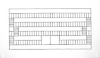 parking garage, 2003, pencil on paper, 13 x 22 in.