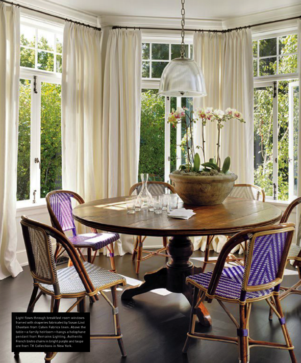 Classic House via La Dolce Vita | Bistro Chairs