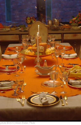 'Thanksgiving Table 2010' photo (c) 2010, Adam Baker - license: http://creativecommons.org/licenses/by/2.0/