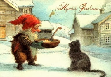 Nisse-gving-kitty-food Nisse-gving-kitty-food