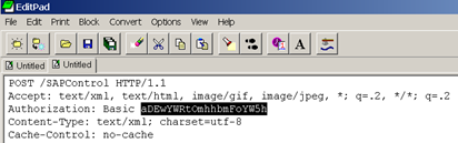 HANA SAPControl HTTP POST HANA SAPControl HTTP POST
