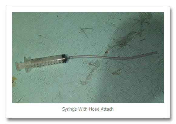 Printer Syringe Hose with Syringe