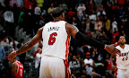 lebron james nba 121109 mia at atl 08 King James wears 5 Colorways of Nike LeBron X in 6 Games