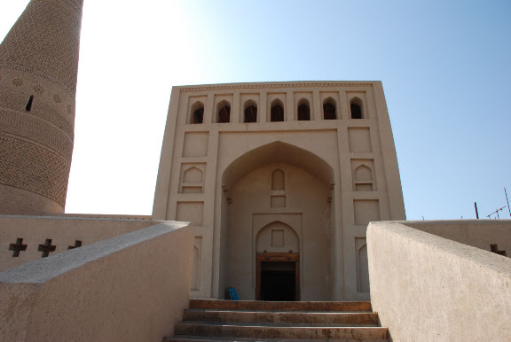 Turfan - Minaret Emin entree mosquee