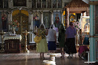 Women praying in Russian orthodox church