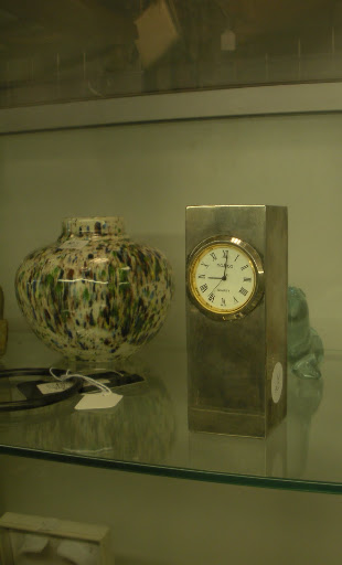 A very sleek clock.