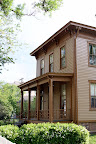 The George W Shutt House at the Lincoln Home National Historic Site. This is the office of US Senator Dick Durbin.