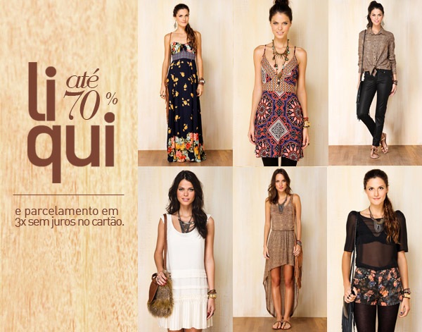 FARM em Liquidação de Inverno 2012 com até 70% OFF. farm liquidacao inverno 2012