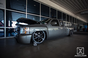 Chevy Silverado equipped with AccuAir e-Level