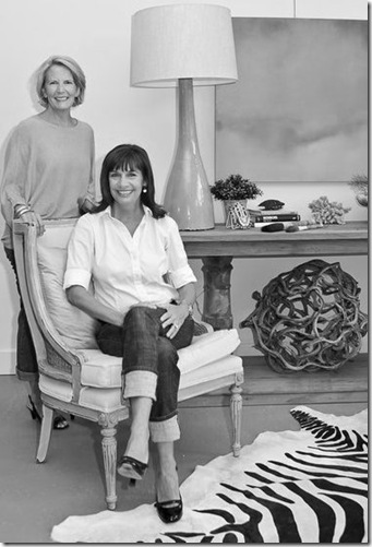 b and w Ann and Meg vignette cropped
