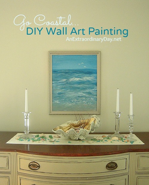 Go-Coastal-DIY-Wall-Art-Painting-AnExtraordinaryDay.net_