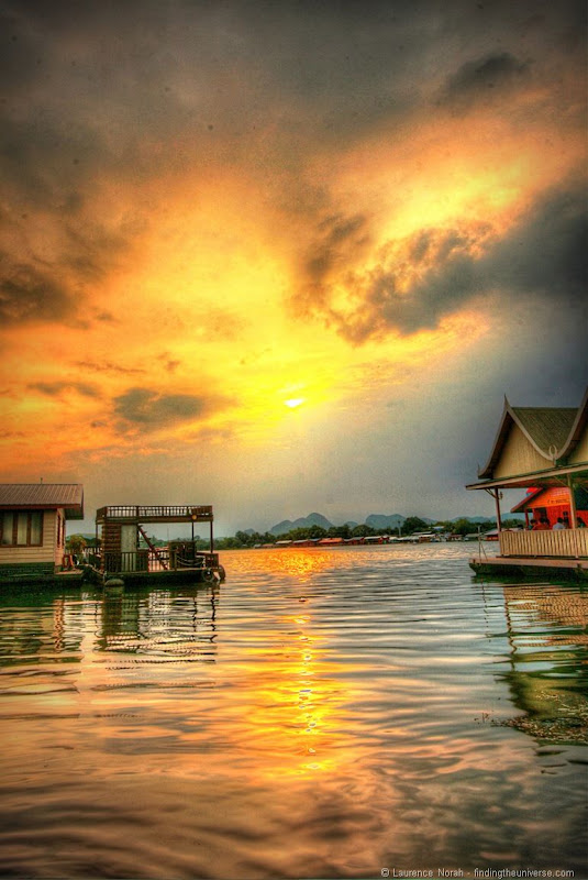 Sunset river kwai 2