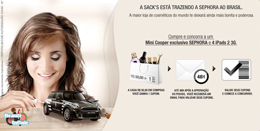 promo sack's sephora promo sack's sephora