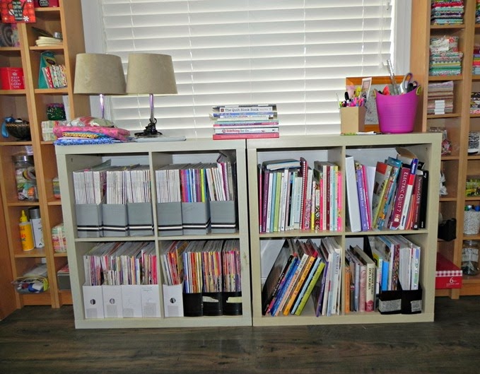 Samelia's Mum  My Sewing Room Low Shelves