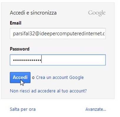 accedere-google-chome