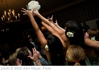 'Bouquet toss' photo (c) 2008, John Mayer - license: http://creativecommons.org/licenses/by/2.0/