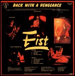 Fist - Back With A Vengeance - Inside