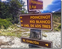 Placas Laguna de Los Tres, El Chaltén