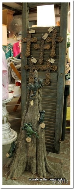 antique booth display