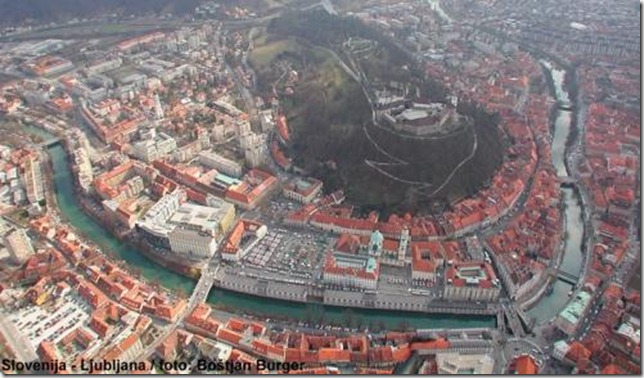 Liubliana. Vista aérea