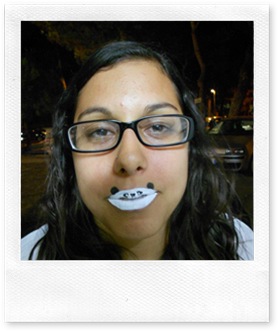 face painting: panda 487841_337585176316955_881803509_n