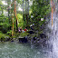 Behind The Waterfall Looking Back At The Dry Folks - Roseau, Dominica