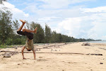 Pantai Nibung di Pulau Bunyu