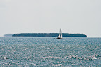 Noen bittesmå øyer utenfor Key West. Disse synes ikke på Google Maps engang.