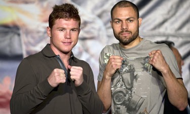 Saul Canelo Alvarez vs Kermit Cintron en VIVO online