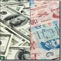 USD/MXN muestra de billetes USD/MXN los billetes de las respectivas divisas