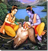 [Rama and Lakshmana with Jatayu]