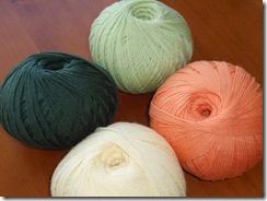 Bendigo Luxury 8ply Citrus, Forest, Leaf, Orange