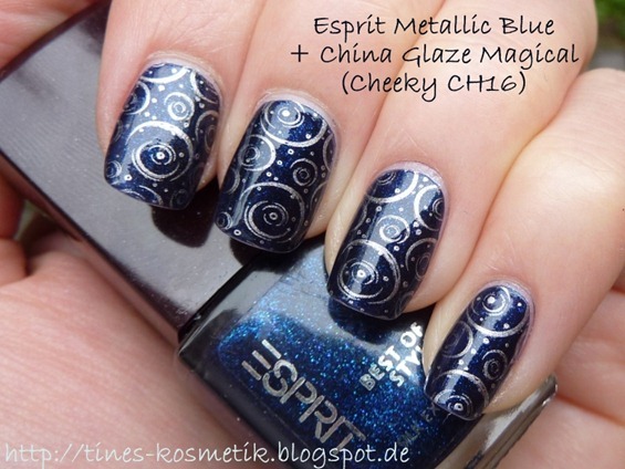 Esprit Metallic Blue Cheeky 2
