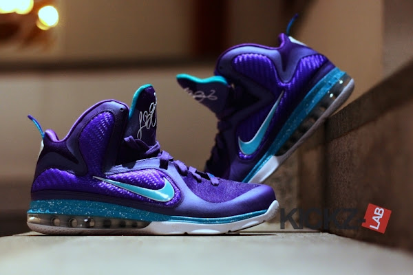 Another Look at Upcoming Nike LeBron 9 8220Summit Lake Hornets8221