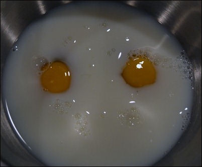 eggs and milk eggs and milk