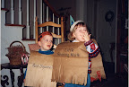 When she was little, associate producer Katie Macpherson's mom crafted Thanksgiving-inspired costumes for she and her brother. When she was little, associate producer Katie Macpherson's mom crafted Thanksgiving-inspired costumes for she and her brother.