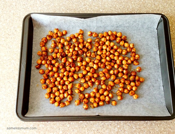 Roasted Spiced Chickpeas 3 - SameliasMum