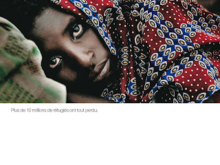 - Afixar da campanha de sensibilização do ACNUR sobre a pessoa réfugiée/2011