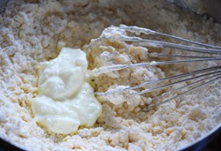 flour,curd