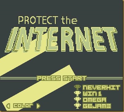 Protect the Internet!タイトル Protect the Internet!タイトル