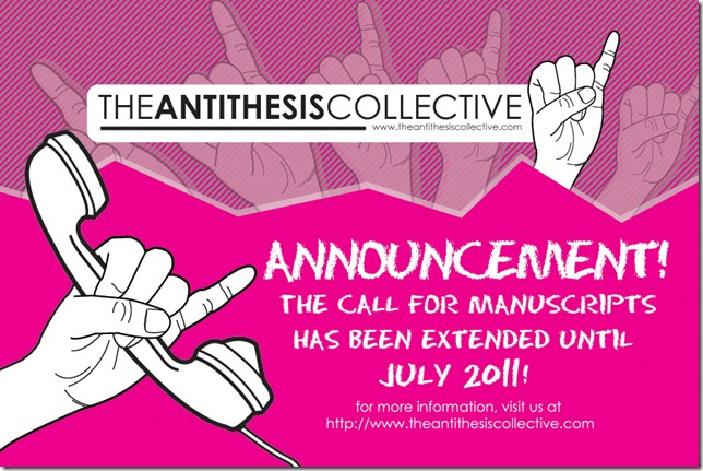THE ANTITHESIS COLLECTIVE and ITS FIRST CALL FOR MANUSCRIPTS