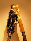 Couple dolls display at invercargill art gallery